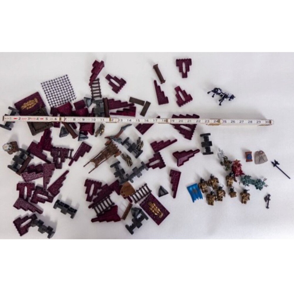 Mega Construx Halo Figures Lot Xtra Parts Weapons See Pictures